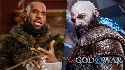 Ο LeBron James ντύθηκε Kratos γιατί και αυτός παίζει God of War: Ragnarok - Δείτε το βίντεο