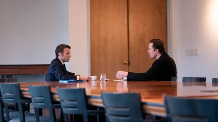 Συνάντηση Macron-Musk για το Twitter