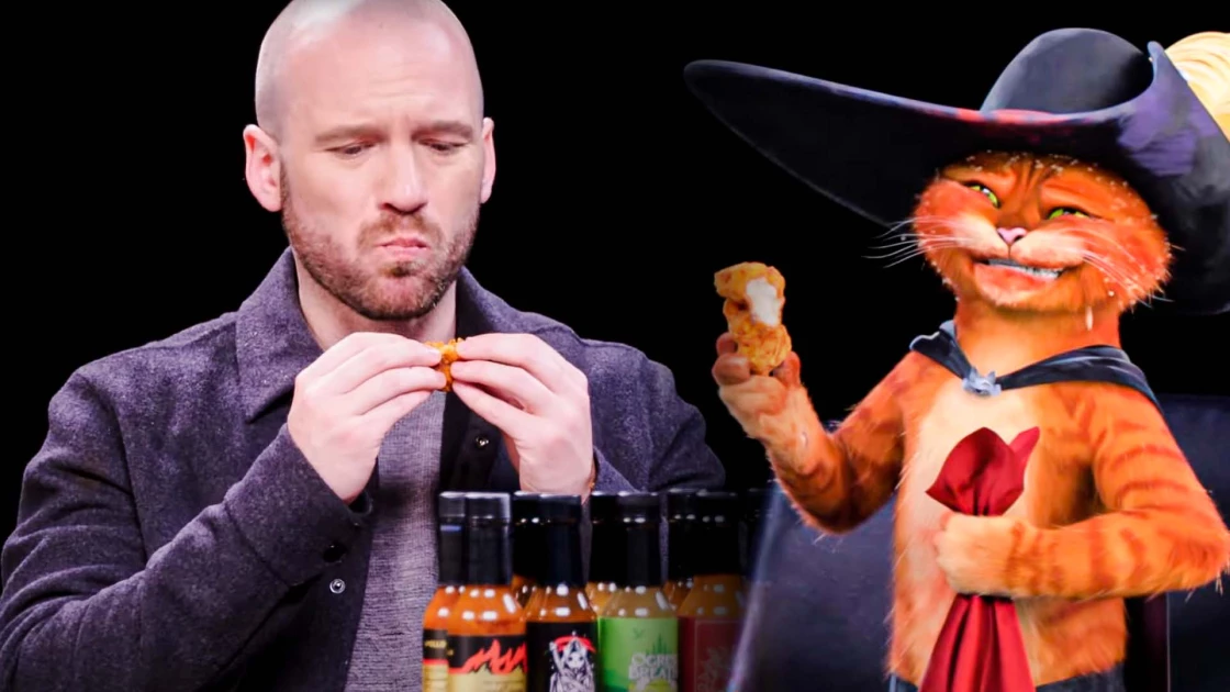 Puss in Boots The Last Wish Hot Ones episode