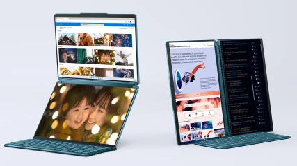 CES 2023: Το νέο laptop της Lenovo έχει δύο οθόνες και παίρνει ό,τι μορφή θέλετε!