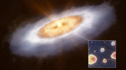 “Γήινο νερό“ βρέθηκε σε νεογέννητο άστρο 1.300 έτη φωτός μακριά