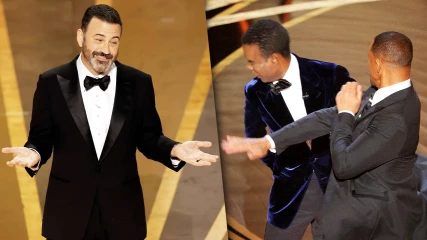 Oscars 2023: Δεν είχαν σφαλιάρα φέτος, αλλά ο Jimmy Kimmel έριξε δούλεμα στον Will Smith (ΒΙΝΤΕΟ)