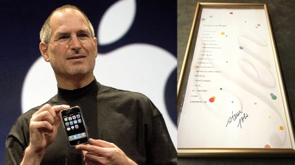 Αυτόγραφο του Steve Jobs πωλείται αυτή τη στιγμή για ακραία τιμή!