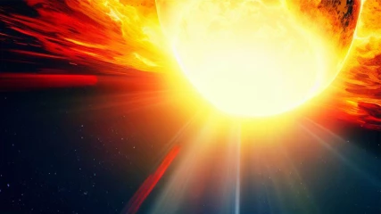 Η Γη χτυπήθηκε από ωστικό κύμα έκρηξης στην άλλη πλευρά του Ήλιου