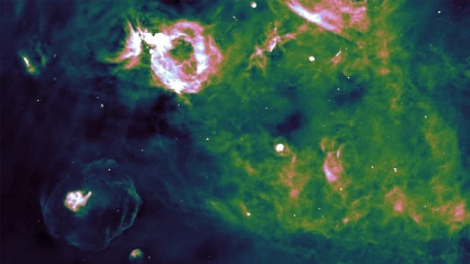 Αυτός είναι ο γαλαξίας μας στο φάσμα των ραδιοκυμάτων