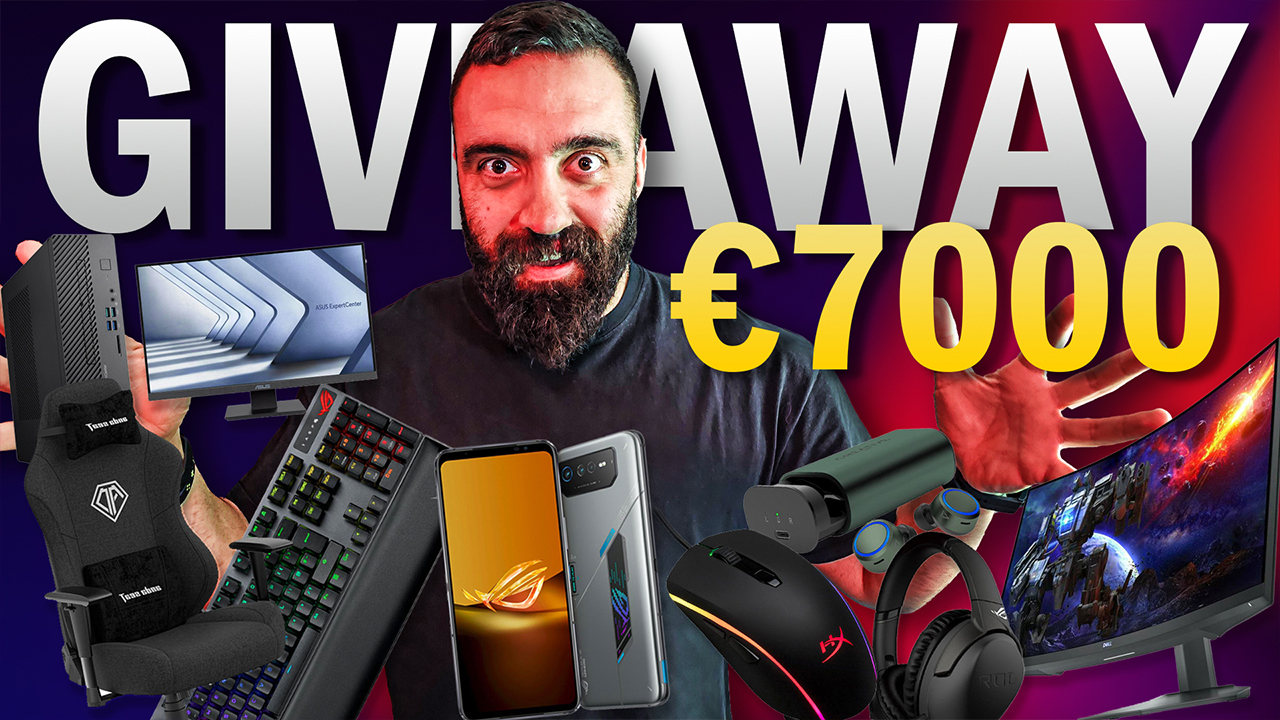 ΤΕΡΑΣΤΙΟ GIVEAWAY ΑΞΙΑΣ €7000 | Unboxholics x Msystems