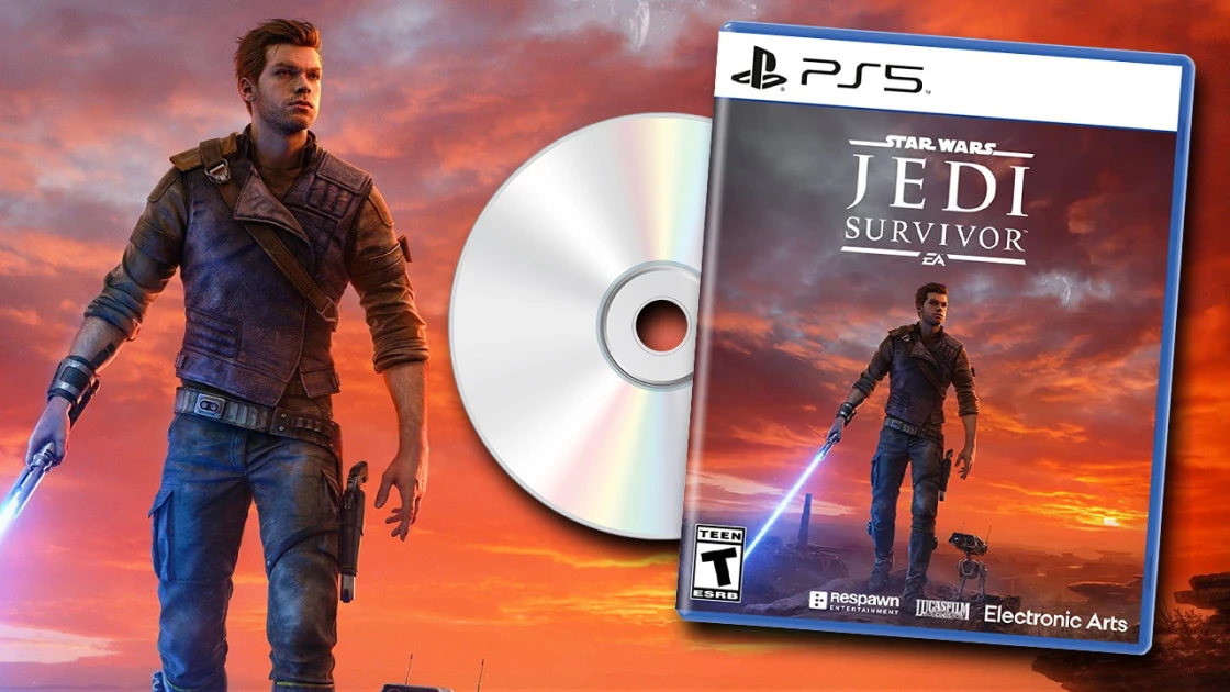 The Star Wars Jedi: Survivor disc will not contain the entire game!