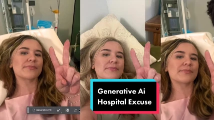 Γυναίκα δημιούργησε με AI ψεύτικη φωτό στο νοσοκομείο για να αποφύγει αγγαρεία
