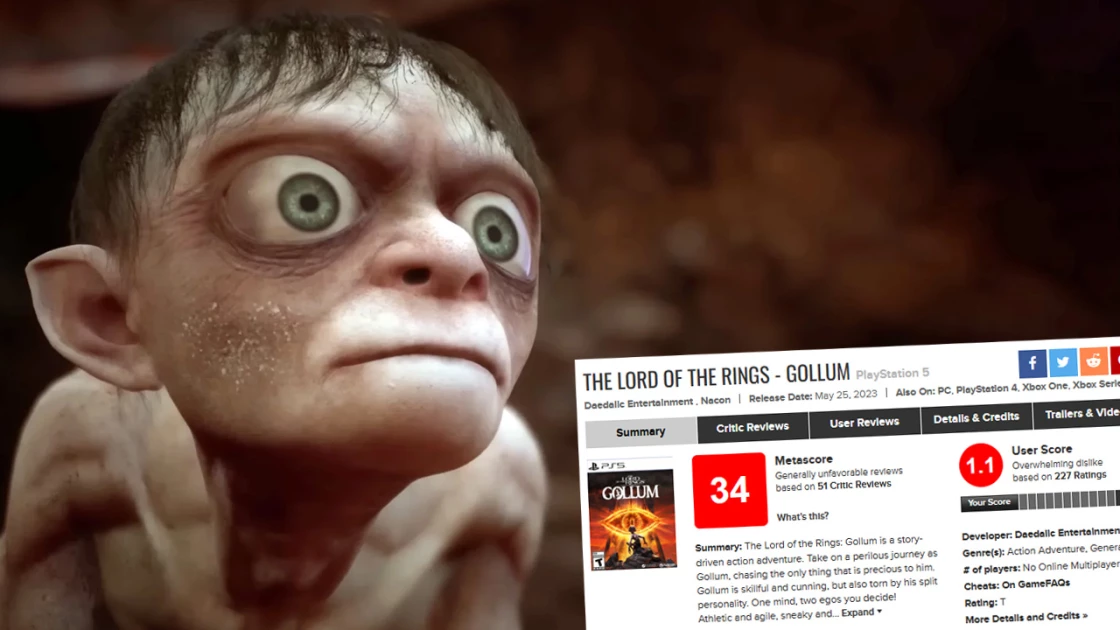 The Lord of The Rings – The Gollum development team is being disbanded