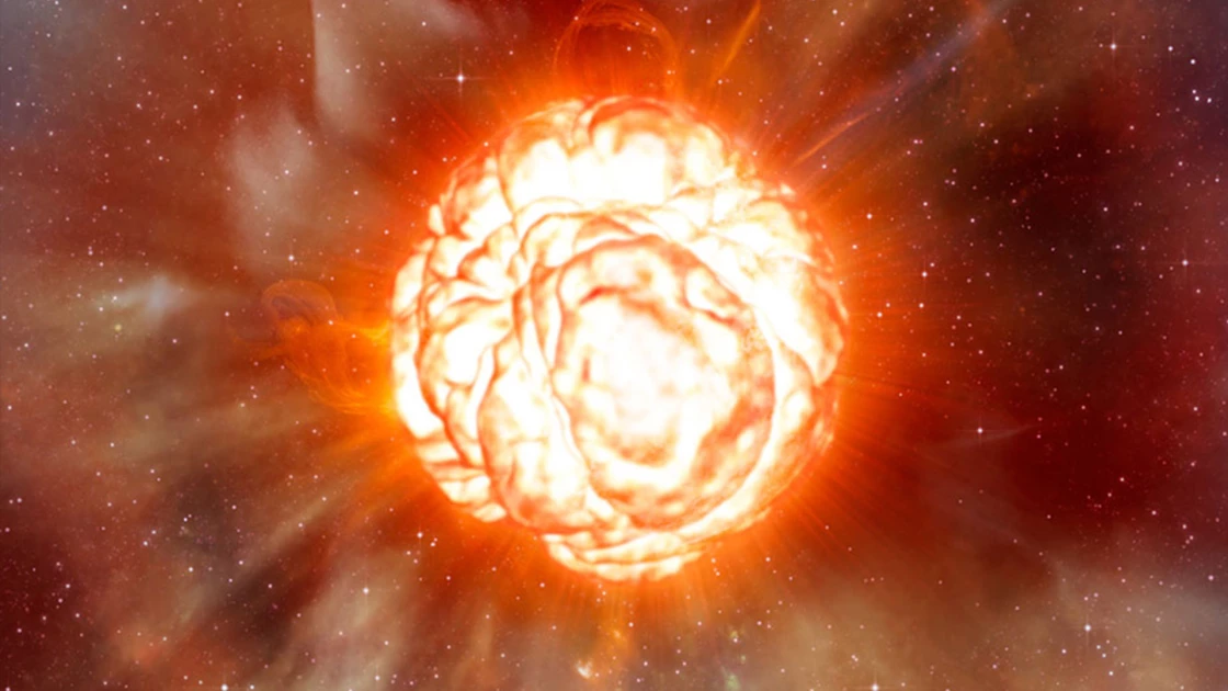 Is the red giant Betelgeuse ready to explode?