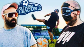 ΠΟΔΟΣΦΑΙΡΟ με ΚΛΕΙΣΤΑ ΜΑΤΙΑ σε γήπεδο SUPERLEAGUE 2! ?