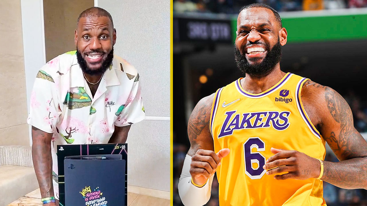 Έπαθε πλάκα ο LeBron James βλέποντας το συλλεκτικό PS5 με σχέδια του... LeBron James (ΒΙΝΤΕΟ)