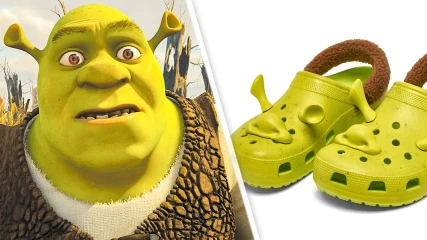 Έρχονται παντόφλες Crocs με τη μορφή του Shrek σε περίπτωση που θέλετε να τα βάλετε στα πόδια σας