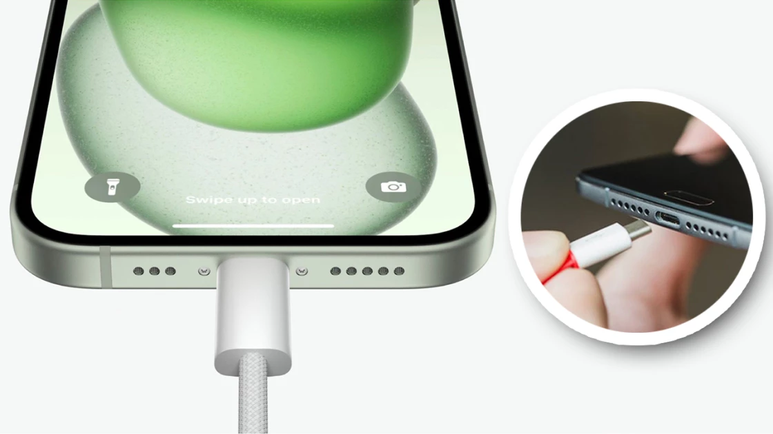 We found out what happens if you connect iPhone 15 and Android to each other using USB-C (video)