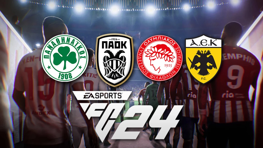 EA Sports FC 24: officially these are all the Greek teams in the “new FIFA”