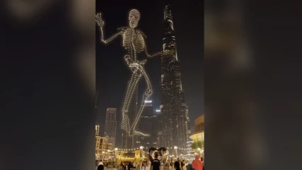 Ντουμπάι: Δείτε το απίστευτο σόου με drone που στήθηκε για το Halloween