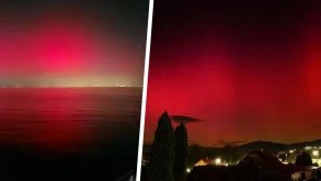 Το Βόρειο Σέλας ήταν ορατό από τη Θεσσαλονίκη, τις Σέρρες και άλλες περιοχές της Μακεδονίας! (ΕΙΚΟΝΕΣ)