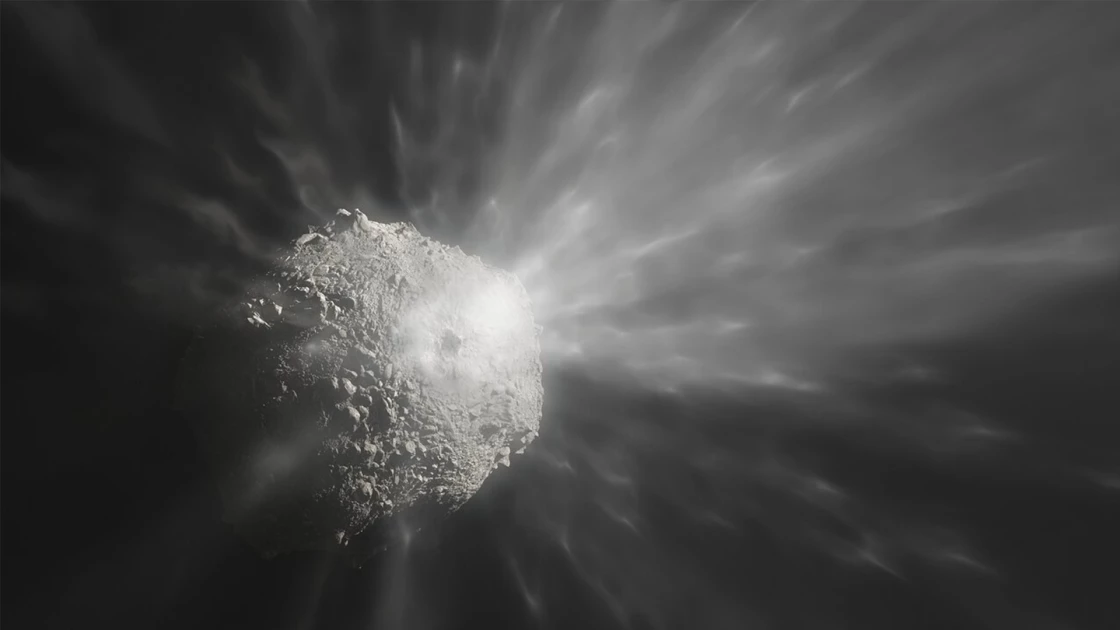 We have video of DART colliding with the asteroid Dimorphos