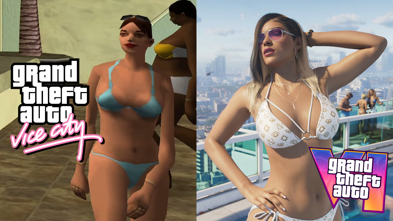 GTA 6 vs GTA Vice City: Δείτε τη διαφορά στα γραφικά από το 2002 στο σήμερα (ΒΙΝΤΕΟ)
