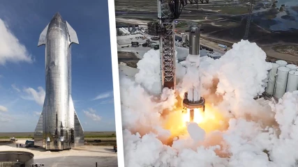 Starship: Ο μεγαλύτερος πύραυλος που έχει φτιάξει ο άνθρωπος ετοιμάζεται να πετάξει για 3η φορά (ΒΙΝΤΕΟ)