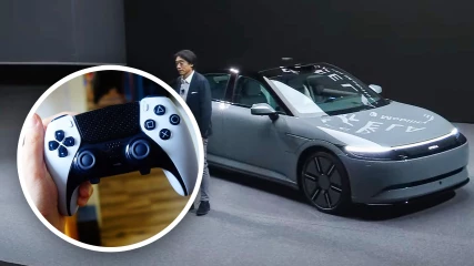 Το αυτοκίνητο που οδηγείται και με χειριστήριο PS5 έδειξαν Sony και Honda (BINTEO)