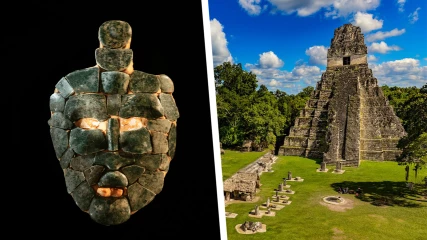 Τρομερή αρχαιολογική ανακάλυψη: Βρέθηκε ασυνήθιστη μάσκα σε τάφο βασιλιά των Μάγια!