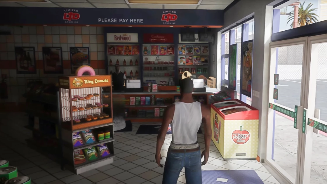You've never seen GTA: San Andreas with graphics like this before!  (video)