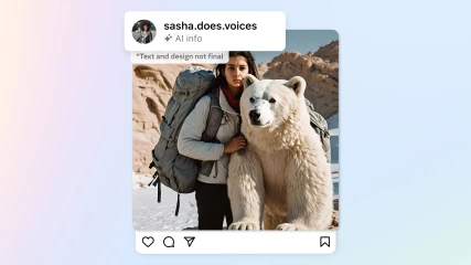 Facebook και Instagram σχεδιάζουν να προσθέσουν σήμανση στις AI εικόνες