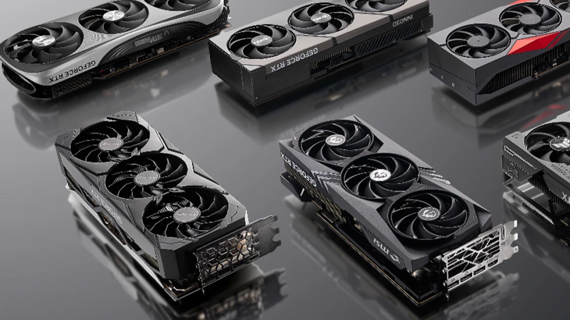 The 10 most popular graphics cards for March 2024