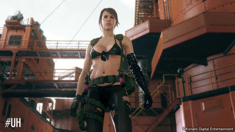 Η Quiet γυμνή μέσα από ένα mod του MGS V: The Phantom Pain