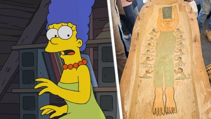 Μέσα σε μούμια 3.000 ετών βρέθηκε ζωγραφιά που θυμίζει... Simpsons (ΦΩΤΟ)