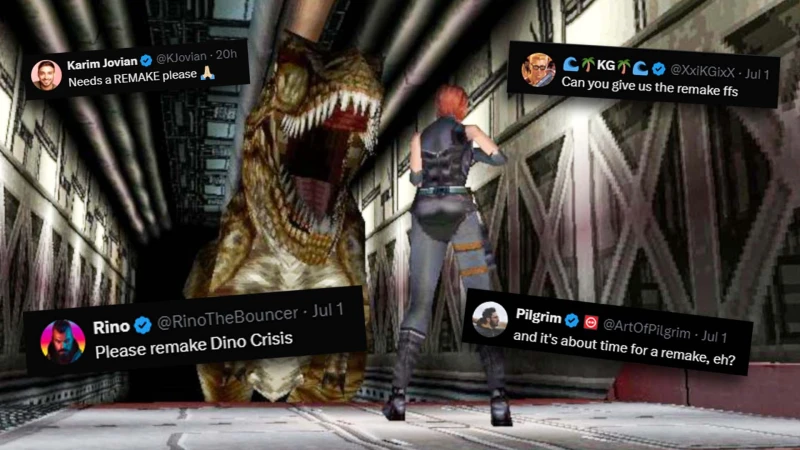 Η Capcom γιορτάζει τα 25 χρόνια του Dino Crisis με μία εικόνα και γίνεται “χαμός“ στα σχόλια