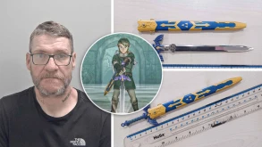 Έκοβε βόλτες με κανονικό Master Sword και καταδικάστηκε σε φυλάκιση