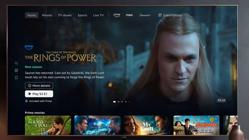 Αλλάζει το Prime Video της Amazon στις τηλεοράσεις