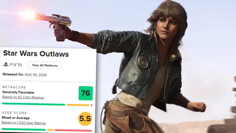 Απογοητευμένη η Ubisoft από τις βαθμολογίες του Star Wars Outlaws