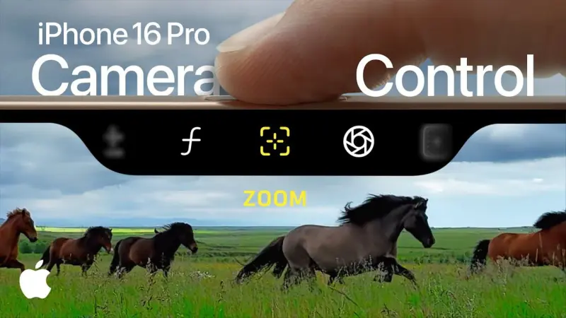 Δείτε πώς να χρησιμοποιείτε το Camera Control πλήκτρο του iPhone (BINTEO)