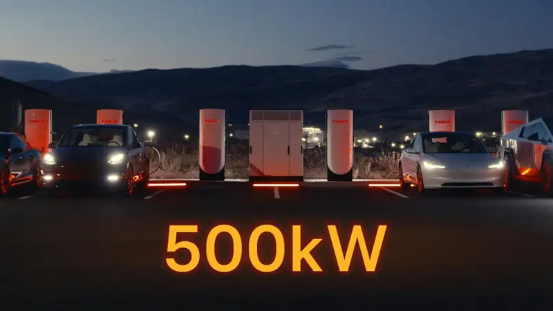 Tesla: Έρχονται φορτιστές 500kW