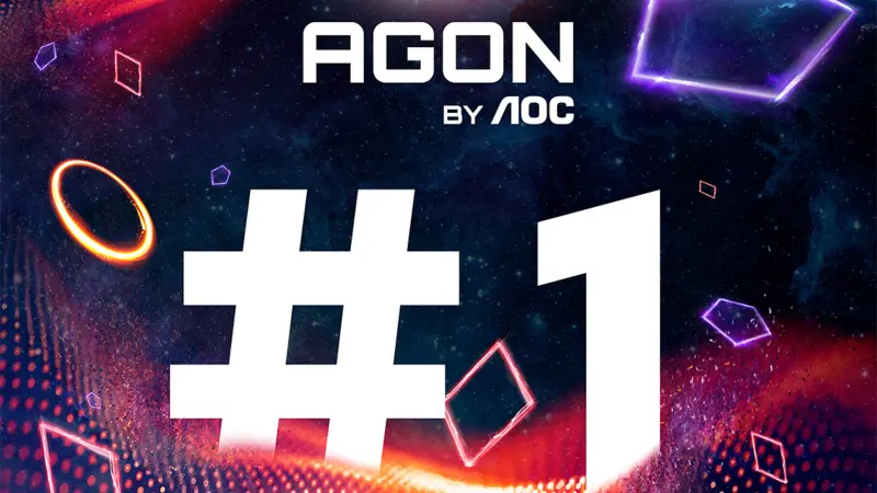Η AGON by AOC στην 1η θέση gaming οθονών