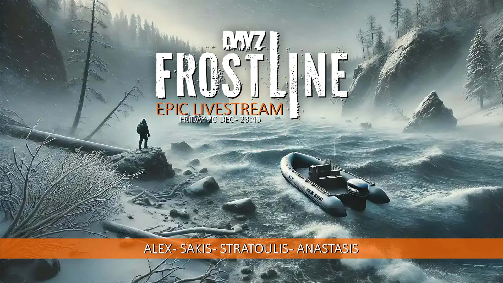 DAYZ LAST EPIC LIVESTREAM | Παρασκευή 20 Δεκεμβρίου