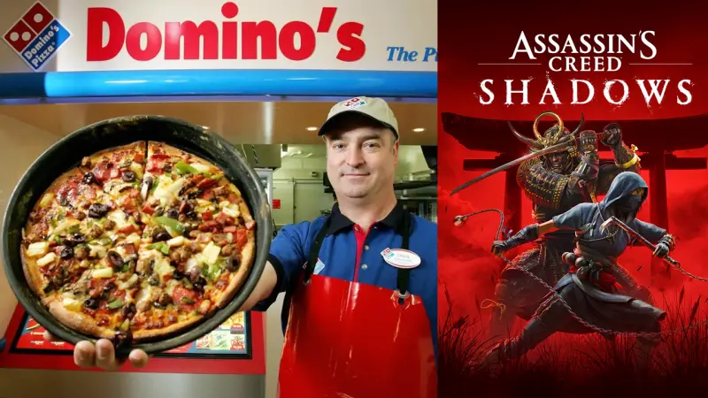 Η Domino’s Pizza τρολάρει την Ubisoft για την καθυστέρηση του Assassin’s Creed Shadows