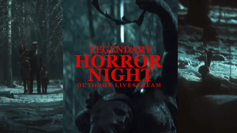 HORROR NIGHT Outdoor Livestream | Παρασκευή 17 Ιανουαρίου…στο βουνό!
