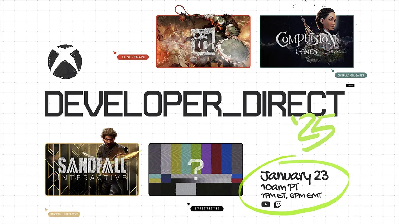 Xbox Developer Direct 2025: Δείτε ζωντανά το μεγάλο σόου με DOOM: The Dark Ages, κ.α.
