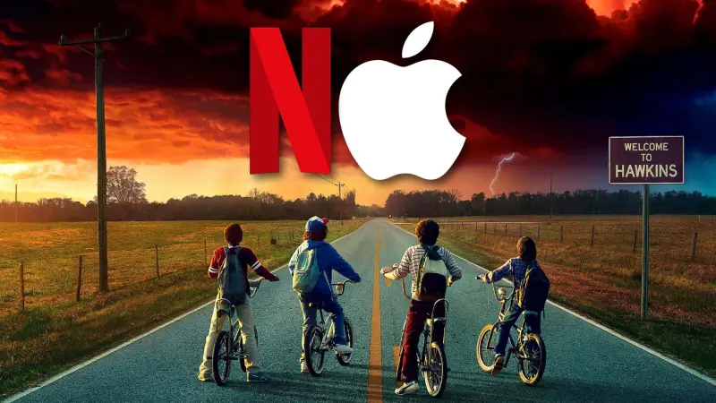 Σειρές του Netflix άρχισαν να εμφανίζονται στο Apple TV 4K