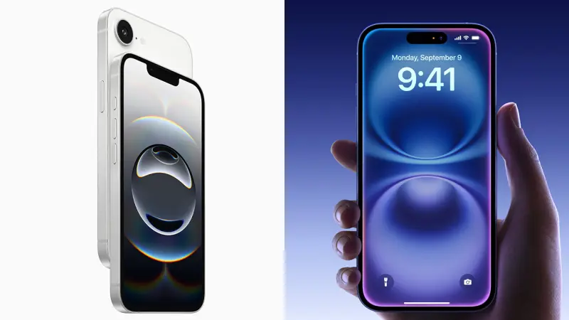 iPhone 16E vs iPhone 16: Όλες οι διαφορές στα τεχνικά χαρακτηριστικά