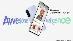 Τα νέα Galaxy A56, A36 και A26 της Samsung για το 2025 έρχονται με μεγαλύτερες οθόνες και αναβαθμισμένη AI