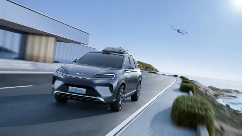 BYD + DJI = Το πρώτο παγκοσμίως ενσωματωμένο σύστημα drone για αυτοκίνητα