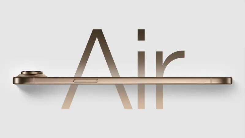 ΦΗΜΗ: Αυτή θα είναι η τιμή του iPhone 17 Air – Μεγάλη μπαταρία και Camera Control για το πιο λεπτό iPhone