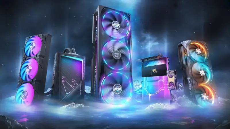 H GIGABYTE παρουσιάζει τις σειρές καρτών γραφικών GeForce RTX 5090 και RTX 5080