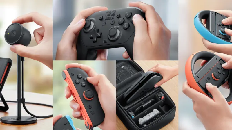 Nintendo Switch 2: Αλλάζουν οι τιμές στα επίσημα αξεσουάρ της κονσόλας