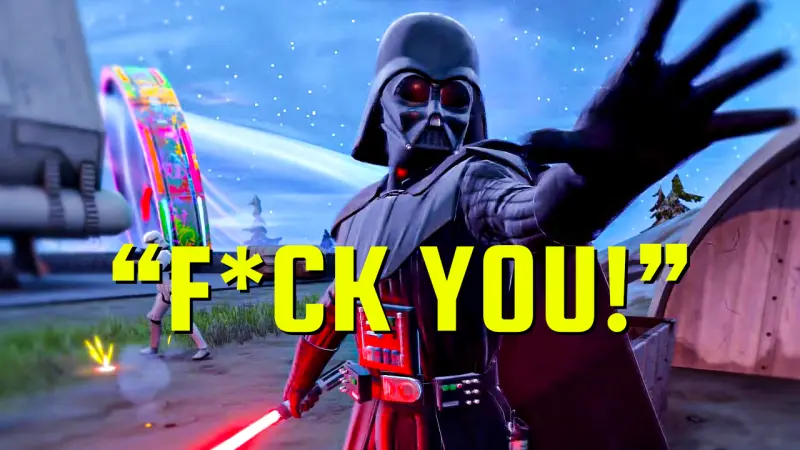 Η ΑΙ φωνή του Darth Vader στο Fortnite, άρχισε να βρίζει τους παίκτες